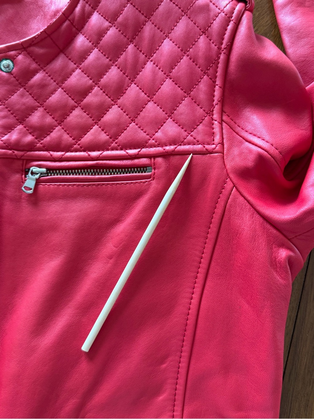 NWT* $798 Generation Love Michelle Moto Jacket *DEFECT* - Picture 14 of 15